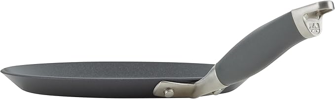 Anolon Advanced Home Hard Anodized Nonstick Crepe Pan, 9.5 Inch - Moonstone