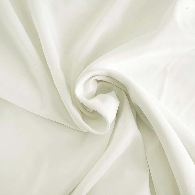Efavormart 90" Ivory Wholesale Linens Polyester Square Linen Tablecloth for Kitchen Dining Catering Wedding Birthday Party Events