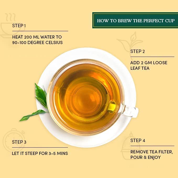 VAHDAM, FRESH HARVEST- Imperial Darjeeling Tea Loose Leaf (50 Cups) LIMITED EDITION MUSCATEL FLAVOUR - High Grown In Select Tea Estates | Pure Unblended | 3.53oz
