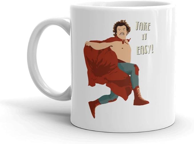 Take It Easy, El Luchador Mascarado Artwork Mug 11oz - 15oz