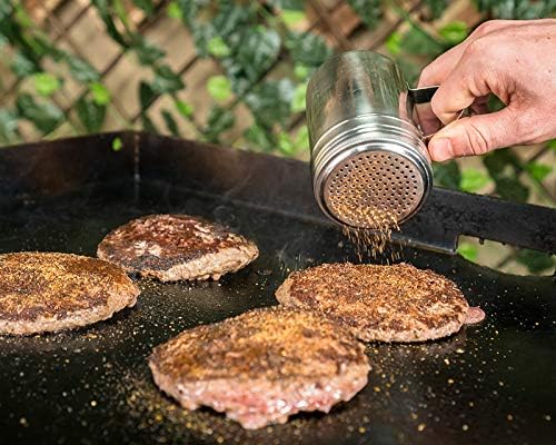 BLACKSTONE Signature Griddle Accessories - 10oz Stainless Steel Dredges - 2pk