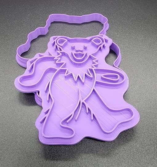 Greatful Dead Cookie Cutter & Stamp