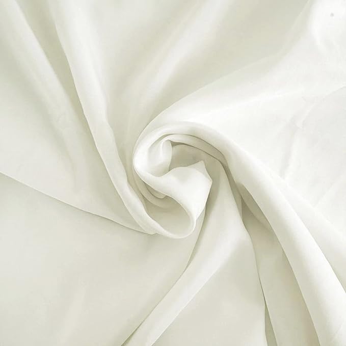 Efavormart 90" Ivory Wholesale Linens Polyester Square Linen Tablecloth for Kitchen Dining Catering Wedding Birthday Party Events