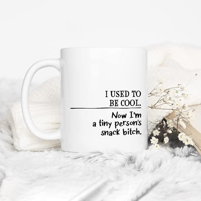 Loftipop Funny Mom Dad Parents Coffee Mug, Novelty Gag Birthday Gift for Mother Father, New Mama Tea Cup (11oz)