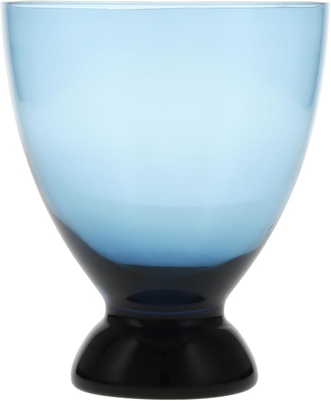 Fortessa Gala Glass, 11 Ounce Lowball Cocktail (Set of 4), Cornflower