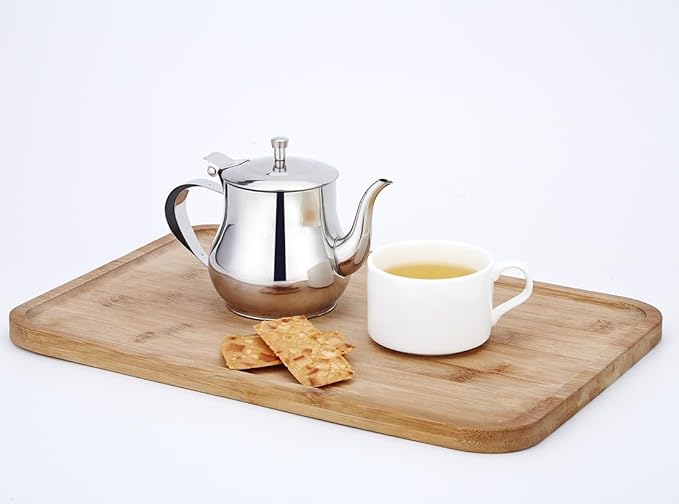 SANQIAHOME 360ml(13Oz) Stainless Steel Small teapot