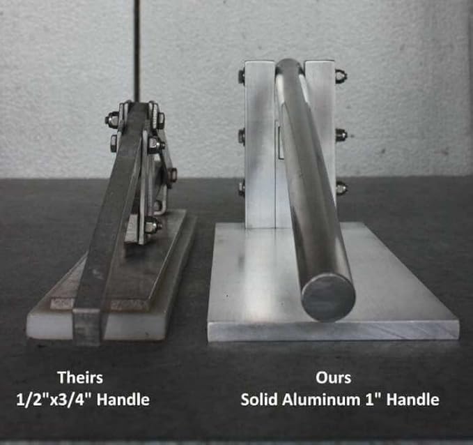 Professional Grade - Solid Aluminum & Stainless-Steel Construction - Made in the USA