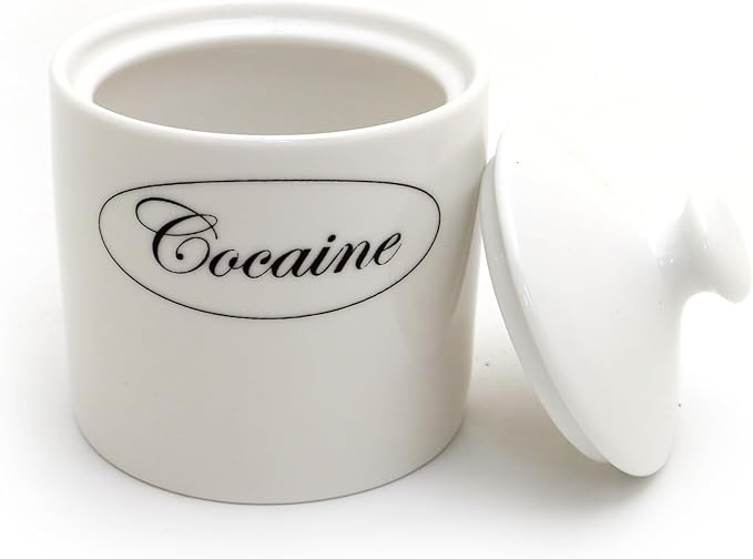 Cocaine Parody Sugar Bowl - For Sugar only