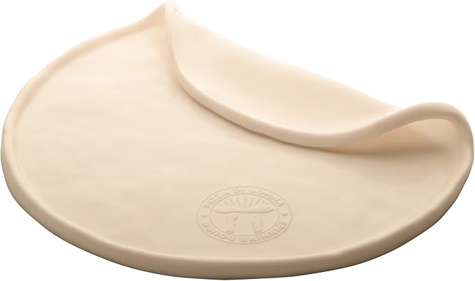 Training pizza disc for pizza acrobatics. Pizza di gomma - Spinning dough - Throw dough with silicone disc - size 13 inch. Rubber pizza. Course of pizza acrobatics on-line.