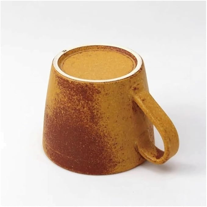 Mugs Solid Color Rustic Coffee Mug (290ml) 9.8-Ounce Tea Water Cup Home Milk Cup Party Hot Chocolate Cup Office Instant Cup for Latte, Hot Tea, Milk