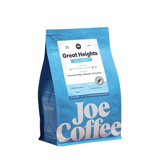 Great Heights - Roasted by Joe Coffee Company - Whole Bean Coffee - 6 Ounce Bag