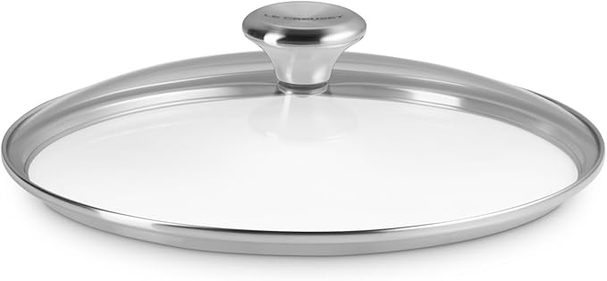 Le Creuset Signature Glass Lid with Stainless Steel Knob, 10"