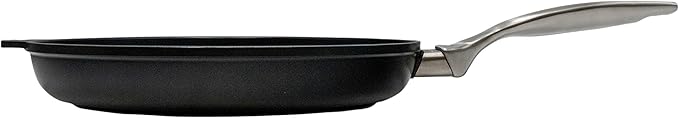 Swiss Diamond Nonstick Frying Pan Hybrid Ceramic and Diamond-Infused Fry Pan, Dou Ceramic, Dishwasher and Oven Safe Fry Pans (11 IN)