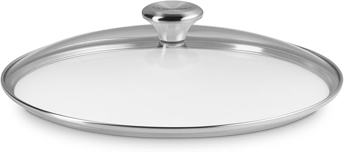 Le Creuset Signature Glass Lid with Stainless Steel Knob, 12"