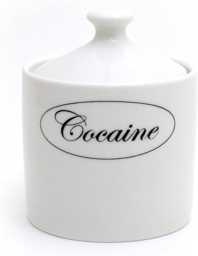 Cocaine Parody Sugar Bowl - For Sugar only