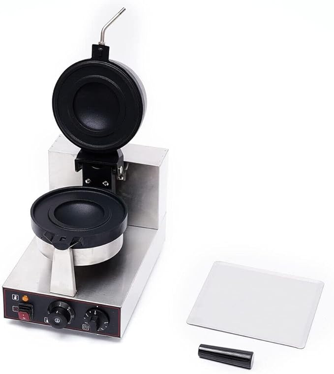 Electric Burger Maker Machine, Commercial Hamburger Grill Toaster, Panini Sandwich Press Tools, Bread Pancakes Baking Machines for Home, Kitchens, Breakfast Shops, Mobile Vendors (Single)