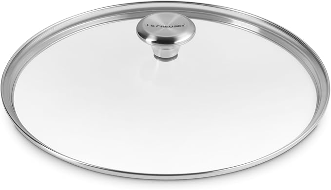 Le Creuset Signature Glass Lid with Stainless Steel Knob, 12"