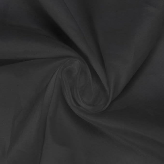 Cuckan 120 Inch Round Tablecloth, 6 Pack Black Stain Resistant and Wrinkle-Free Polyester Table Cover for Wedding, Banquet, Party, Restaurant – [Black ], [6-Pack]