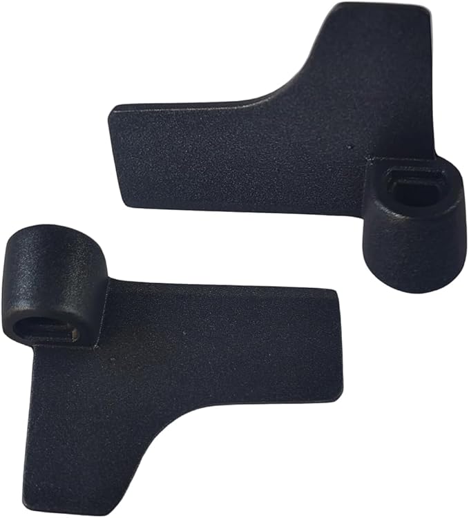 2PCS Bread Maker Machine Blade Replacement, Compatible with Panasonic Breadmaker SD-B2510 SD-R2550, Non-Stick Mixing Accessories, Bread Machine Kneading Paddle(Black)