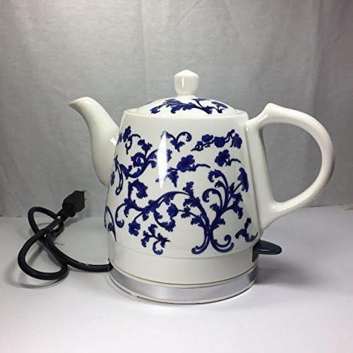 FixtureDisplays® Ceramic Electric Kettle Water Boiler Tea Maker 15001NEW-NF