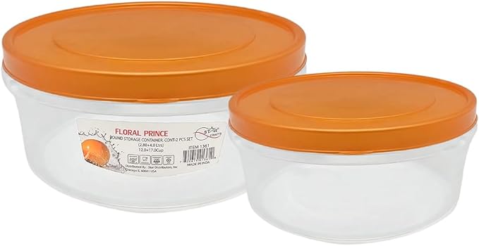 Large Food Storage Container 135 oz and 96 oz,Count 6 Plastic Food Storage Canisters Flour, Sugar, Baking Supplies Meal Prep BPA-Free (Golden)2.8L/4L