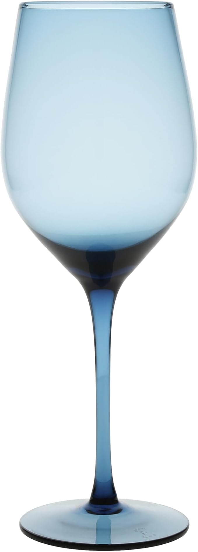 Fortessa Gala Glass, 14 Ounce Universal Wine (Set of 4), Cornflower