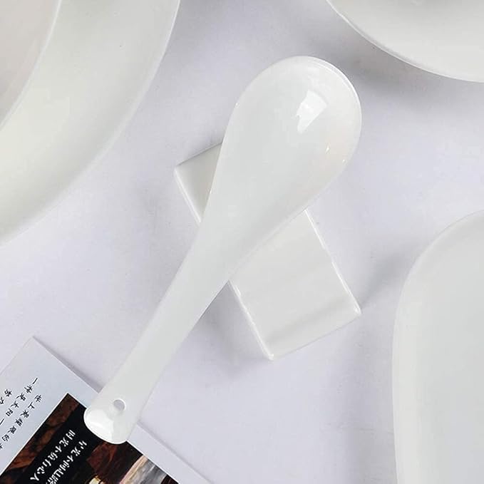 Dinnerware Set, Plates and Bowls Sets, Tableware Set Dish Dinner Plates Dinner Set Dinner Service For1/2/4/10/16 People,White-128 PCS(128 PCS(16 Set))