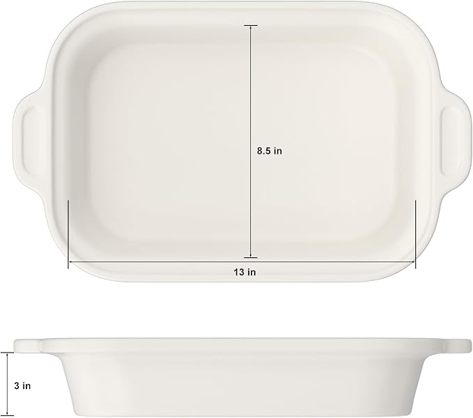 4 Quart Casserole Programmable Slow Cooker with Ceramic Baking Dish - Perfect Kitchen Small Appliance for Family Dinners, Oven Safe and Durable Bakeware for Lasagna, Roasts (Pink)