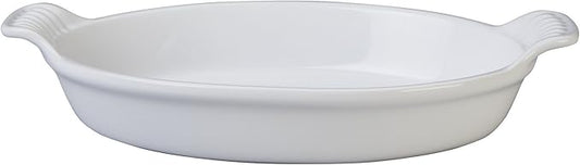 Heritage Oval Au Gratin Dish - White