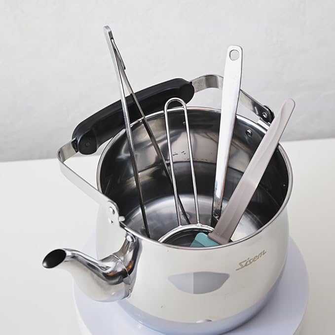 Stainless steel Tea kettle pot A with Removeable Infuser set, tea maker stove top (gas&induction&electronic)