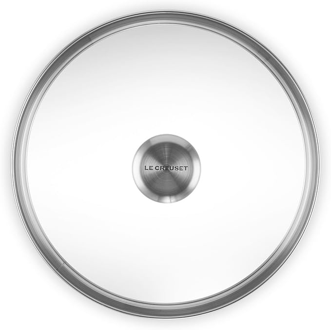 Le Creuset Signature Glass Lid with Stainless Steel Knob, 8"