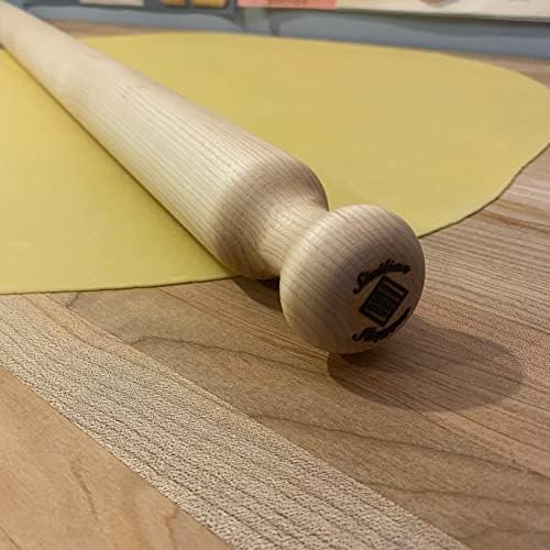 Italian Mattarello, Sicilian Slugger, Pasta Rolling Pin (33")