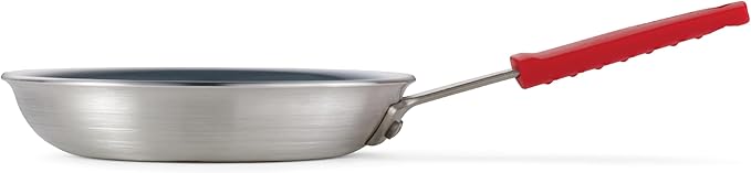 Tramontina Professional 8-Inch Ceramic Non Stick Small Frying Pan, Heavy-Gauge Aluminum Skillet with Ceramic Nonstick Coating, Dishwasher and Oven Safe, Gray
