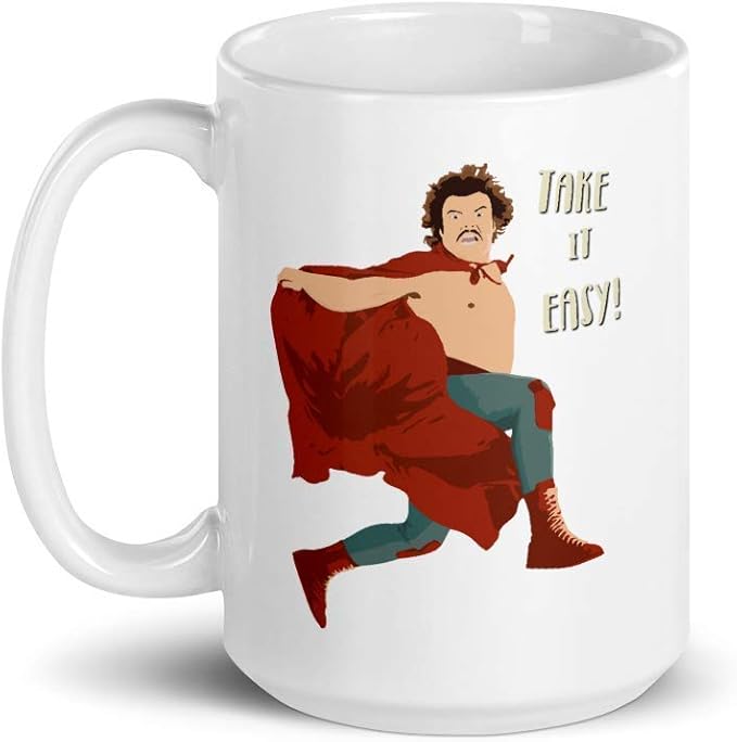 Take It Easy, El Luchador Mascarado Artwork Mug 11oz - 15oz