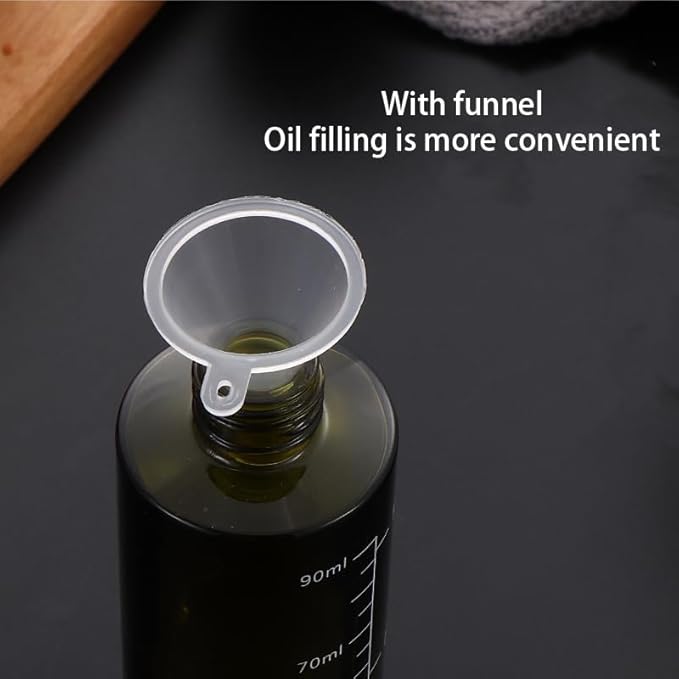 Oil Sprayer for Cooking,100ml Olive Oil Spritzer,Oil Sprayer for Air Fryer, Salad,BBQ,Roasting (Light Blockage)