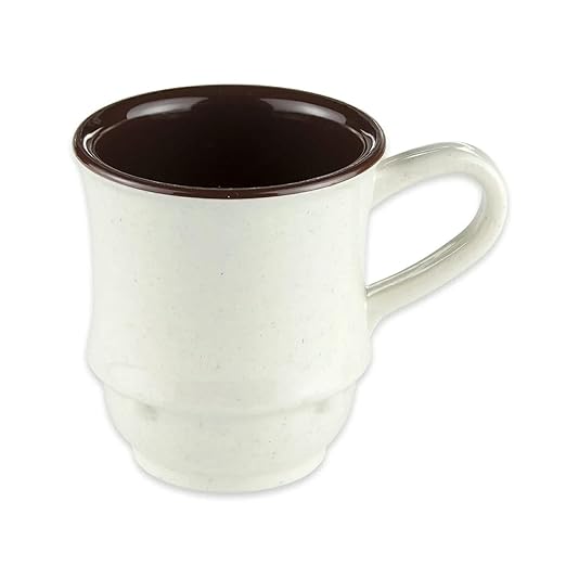 G.E.T. TM-1208-U Ultraware 8 oz. Plastic Stacking Mugs (Pack of 4)