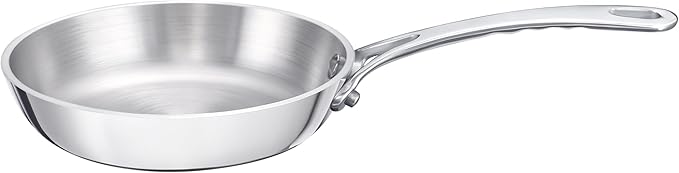 Mini Sauce Pan, Tri-Ply Stainless Steel Pot with Stay-Cool Handle Heating Sauce Gravy & Oil (0.12Quart) - Copper - Silver