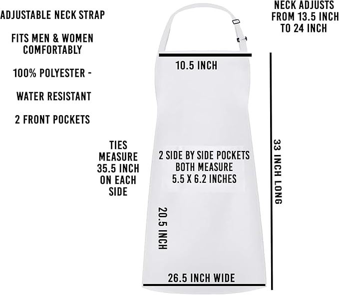 Personalized Sourdough Baking Kitchen Apron Set, Matching Mommy & Me Set, Adjustable, 2 pockets, Mother's Gift