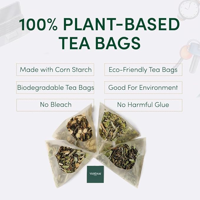 VAHDAM, Merry Christmas Tea Gift Set (9 Individually Wrapped Tea Bags) Limited Edition -Gluten Free, Non GMO | Christmas 2026 Gift Ideas | Christmas Gifts For Women 2026 & Christmas Gifts For Men 2026