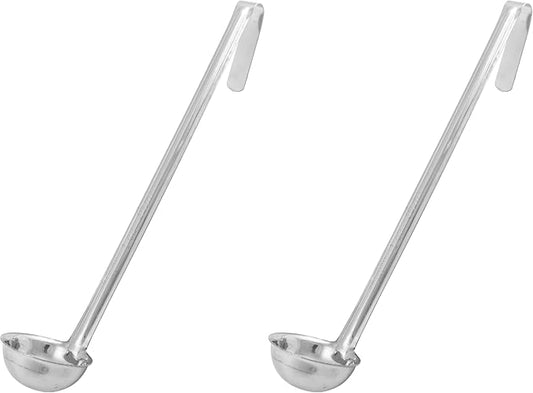 Winco Prime One Piece Stainless Steel Ladle, NSF Listed, 1 Ounce (Pack of 2)