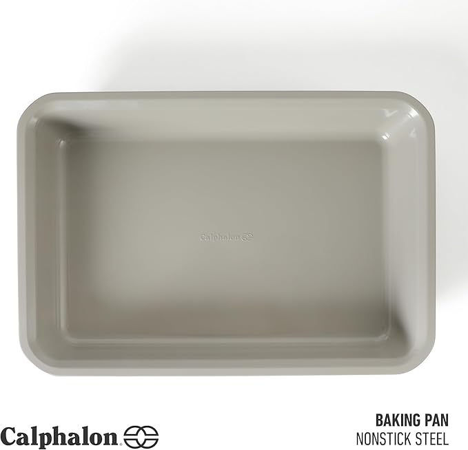 Calphalon Legacy 13 x 9 Inch PFA Free Nonstick Bake Pan - Taupe