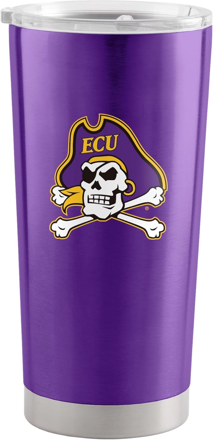 Logo Brands 20 oz Powder Coat Tumbler- Insulated Tumbler with Lid for Water, Iced Tea or Coffee, Smoothie and More