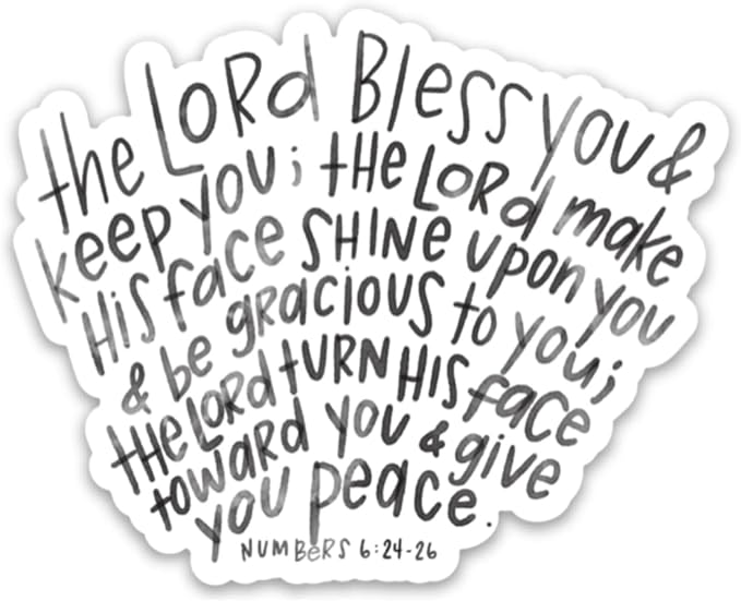 Swaygirls magnets | Lord's Blessing refrigerator magnet | Christian magnets | Fridge magnets about faith, God, the Bible