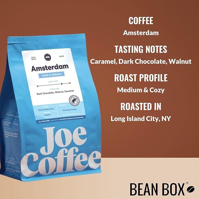 Bean Box Sampler - Roasted by Joe Company, 2-Pack, Whole Bean Coffee, Gourmet Coffee