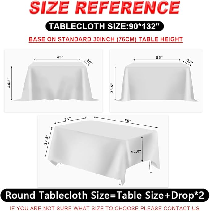 Eternal Beauty Navy Blue Tablecloth, 90x132 Inch Sequin Rectangle Table Cover for Cake Dessert Exhibition Party Birthday Events