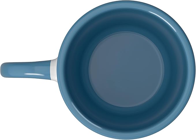 Holy Shift Look at the Asymptote Math Teacher Science Ceramic Mug, Blue/White
