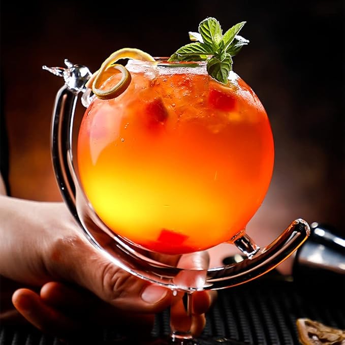 330ML Internet Celebrity Popular Cocktail Cup Bar Party DIY Mix Wine Glass Special Restaurant Food Drinks Glassware Container