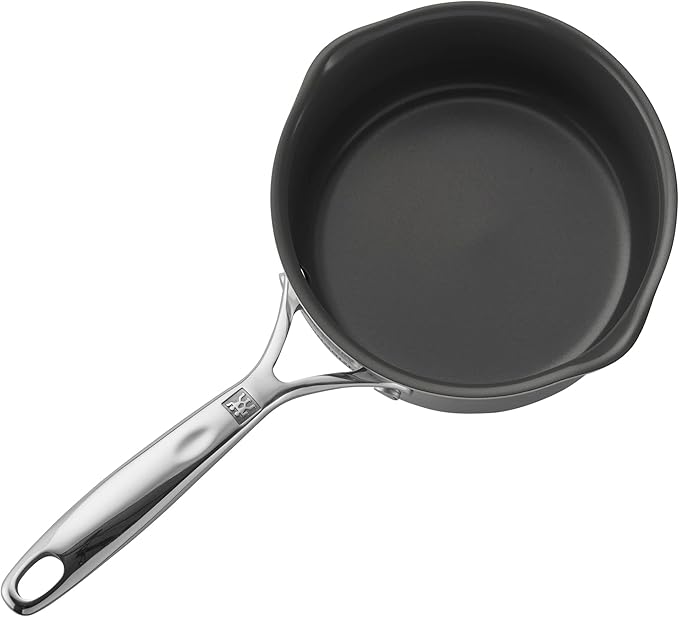 ZWILLING Energy Plus 2-qt Stainless Steel Ceramic Nonstick Tall Saucepan