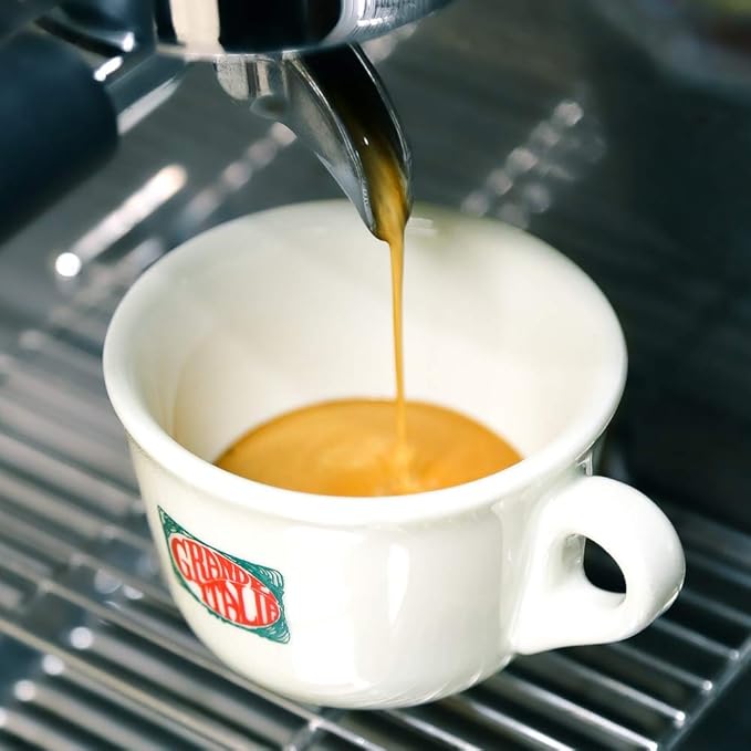 Grande Italia Espresso; Small Batch Artisan Roasted Miscela Napoli, 2 Lbs. (Pack of 2)