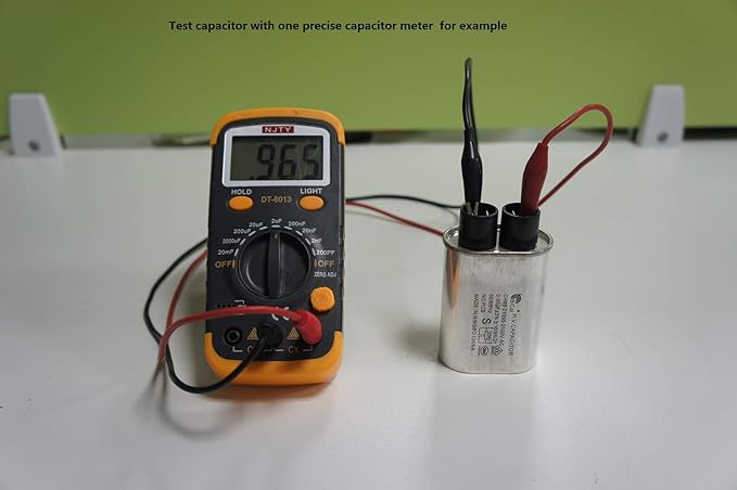 1.00 uF MFD Universal Microwave Capacitor Compatible for GE Samsung LG Media Hair Amana Kenmore Mayta and Whirlpool